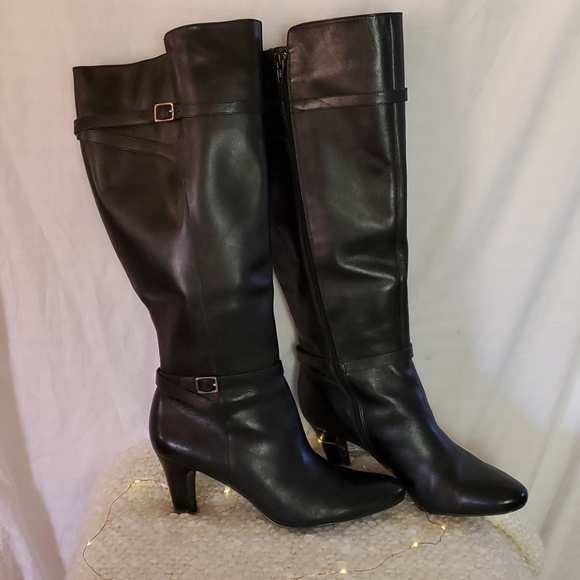 Ralph Lauren Shoes - Ralph Lauren tall heel boots